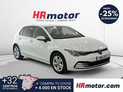 Usado VW Golf VIII Life 115 CV (84 kW) 2021 Blanco Berlina