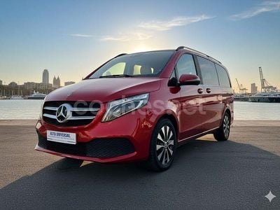 Granate Usado 2021 Mercedes V220 Avantgarde Monovolumen | 49.990 € (Precio justo)