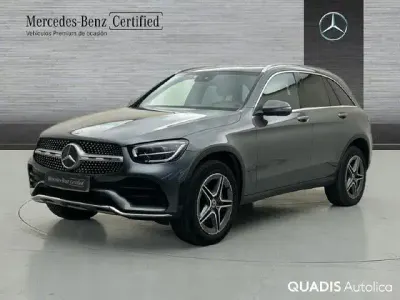 Usado Mercedes GLC300e 320 CV (235 kW) 2022 Gris selenita