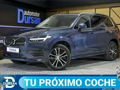 Usado Volvo XC90 Momentum 238 CV (175 kW) 2021 Azul SUV