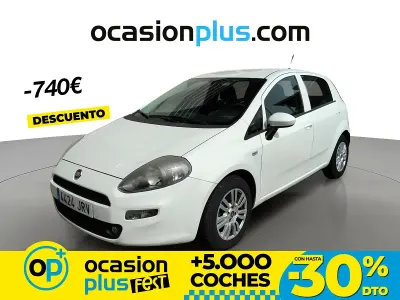 Usado Fiat Punto Easy 69 CV (50 kW) 2016 Blanco Utilitario