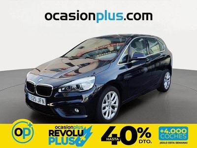 Usado BMW 216 Active Tourer 116 CV (85 kW) 2015 Azul Monovolumen