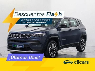 Usado Jeep Compass Altitude 130 CV (95 kW) 2024 Azul SUV
