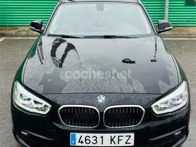 Usado BMW 116 116 CV (85 kW) 2017 Negro Utilitario