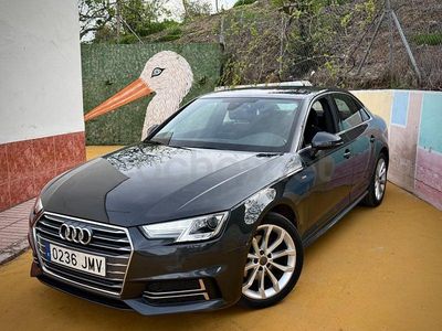Usado Audi A4 S-Line 150 CV (110 kW) 2017 Gris / plata Berlina