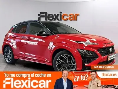 Usado Hyundai Kona N Line 120 CV (88 kW) 2021 Rojo SUV