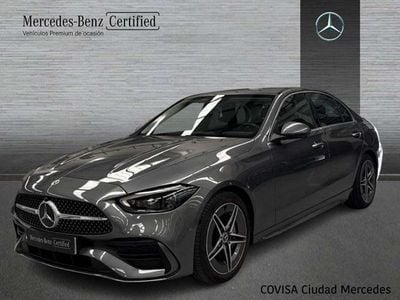 Gris selenita Usado 2024 Mercedes C220 AMG line Utilitario | 42.900 € (Precio justo)