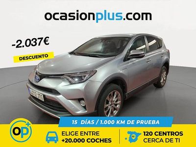 Occasion Toyota RAV4 Hybrid Advance 197 ch (144 kW) 2016 Gris SUV