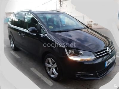 Negro Usado 2015 VW Sharan Advance Monovolumen | 17.500 € (Un poco caro)