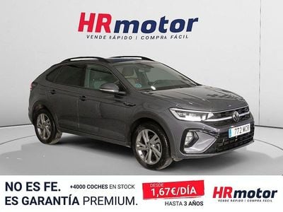 Usado VW Taigo R-line 150 CV (110 kW) 2022 Gris SUV