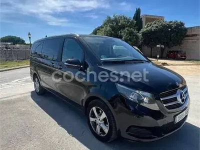 Usado Mercedes V220 Exclusive 163 CV (119 kW) 2016 Negro Monovolumen