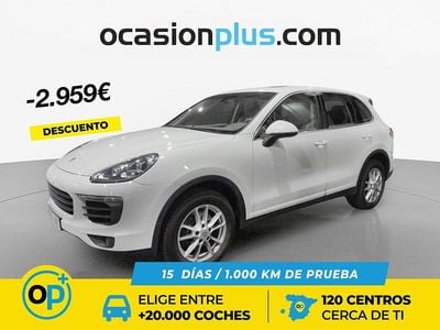 Blanco Usado 2016 Porsche Cayenne SUV | 36.991 € (Precio justo)