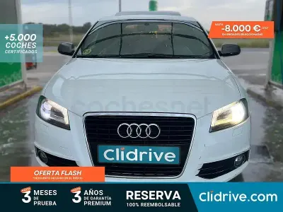 Usado Audi A3 Ambition 140 CV (102 kW) 2011 Blanco Utilitario