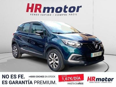 Usado Renault Captur Intens 90 CV (66 kW) 2017 Azul SUV