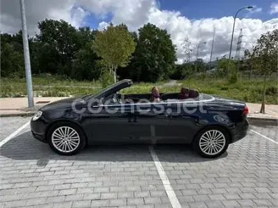 Usado VW Eos 140 CV (102 kW) 2008 Negro Descapotable