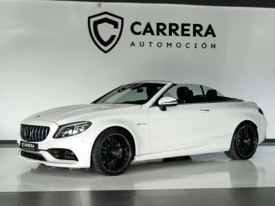 Usado Mercedes C63 AMG AMG 476 CV (350 kW) 2020 Blanco Descapotable