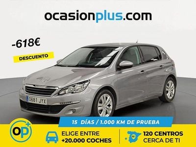 Usado Peugeot 308 Style 110 CV (80 kW) 2017 Gris