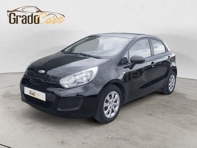 Usado Kia Rio 85 CV (62 kW) 2012 Negro Berlina