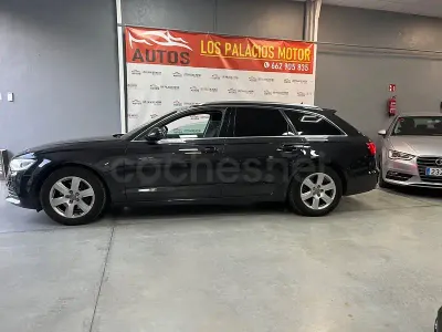 Usado Audi A6 204 CV (150 kW) 2014 Negro Familiar