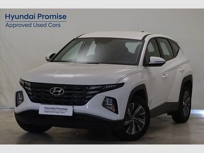 Atlas white Usado 2024 Hyundai Tucson SUV | 23.990 € (Precio justo)