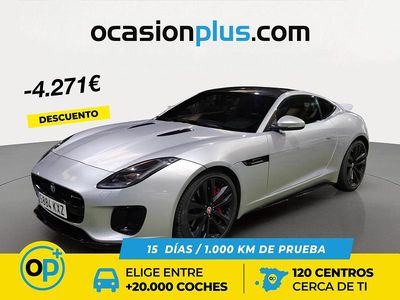 Usado Jaguar F-Type R-Dynamic 300 CV (220 kW) 2019 Gris Coupe