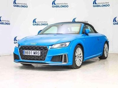 Käytetty Audi TT S-Line 197 HP (144 kW) 2019 Sininen Avoauto