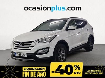 Blanco Usado 2014 Hyundai Santa Fe SUV | 13.590 € (Buen precio)