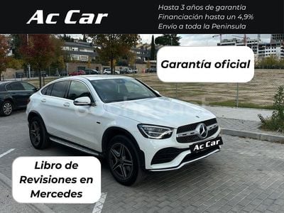 Usado Mercedes GLC300e 320 CV (235 kW) 2020 Blanco Coupe