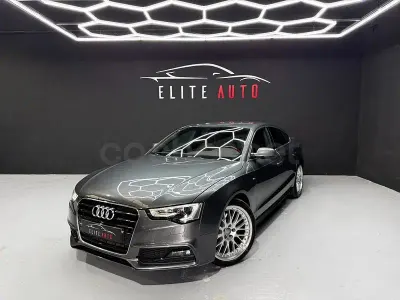 Usado Audi A5 Sportback S-Line 245 CV (180 kW) 2014 Gris / plata Utilitario