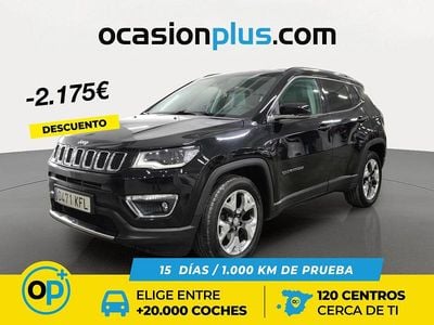 Negro Usado 2017 Jeep Compass Limited SUV | 14.075 € (Buen precio)