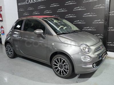 Usado Fiat 500C Style 70 CV (51 kW) 2023 Gris / plata Descapotable