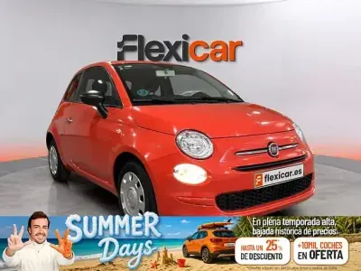 Usado Fiat 500 Club 70 CV (51 kW) 2022 Naranja Utilitario