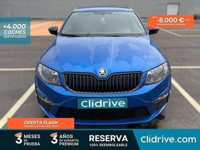 Usado Skoda Octavia RS 184 CV (135 kW) 2016 Azul Utilitario