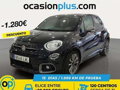 Usado Fiat 500X Sport 120 CV (88 kW) 2022 Negro SUV