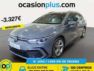 Usado VW Golf VIII R-line 150 CV (110 kW) 2022 Gris Familiar