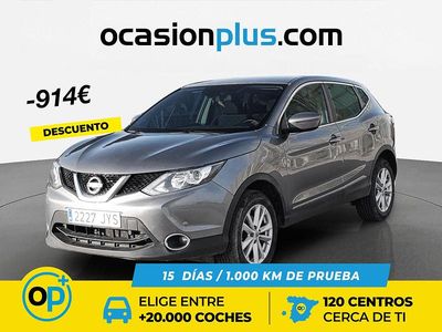 Usado Nissan Qashqai Acenta 115 CV (84 kW) 2017 Gris SUV