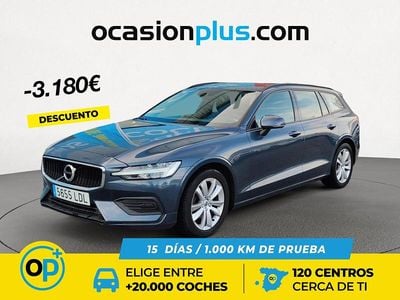 Azul Usado 2019 Volvo V60 Momentum Familiar | 23.450 € (Precio justo)