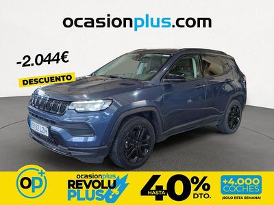Usado Jeep Compass Night Eagle 130 CV (95 kW) 2022 Azul SUV