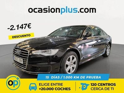 Negro Usado 2016 Audi A6 Advanced Berlina | 16.843 € (Buen precio)