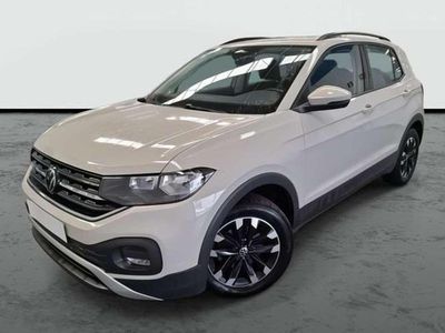 Usado VW T-Cross 95 CV (69 kW) 2022 Gris SUV