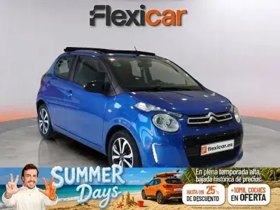 Usado Citroën C1 Shine 72 CV (52 kW) 2019 Azul Utilitario