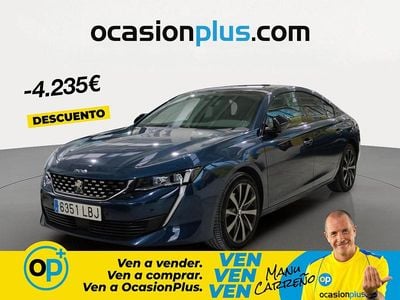 Usado Peugeot 508 GT-line 130 CV (95 kW) 2019 Azul Berlina