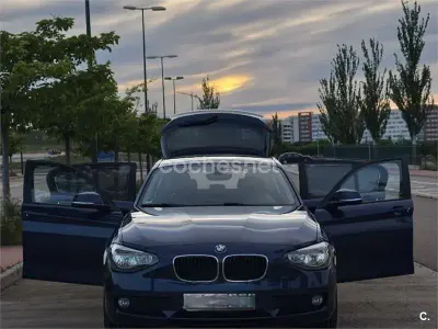 Usado BMW 118 M Sport 143 CV (105 kW) 2014 Azul Utilitario