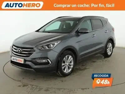 Usado Hyundai Santa Fe 200 HP (147 kW) 2017 Cinzento SUV
