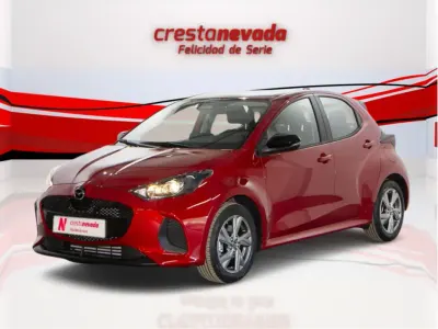 Begagnad Mazda 2 Exclusive-Line 116 HK (85 kW) 2024 Röd Halvkombi