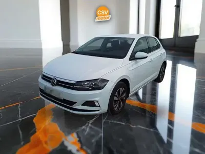 Begagnad VW Polo Advance 95 HK (69 kW) 2021 Vit Halvkombi