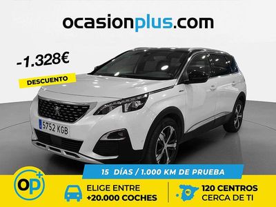 Usado Peugeot 5008 GT-line 120 CV (88 kW) 2017 Blanco SUV