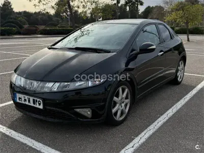 Usado Honda Civic Sport 140 CV (102 kW) 2007 Negro Berlina