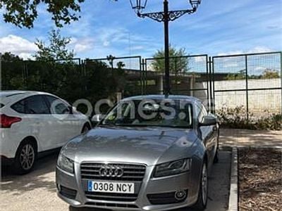 Usado Audi A5 190 CV (139 kW) 2010 Gris / plata Coupe
