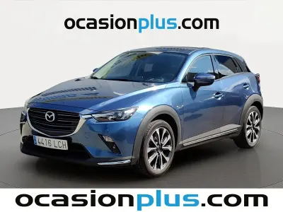 Usado Mazda CX-3 121 CV (88 kW) 2019 Azul SUV